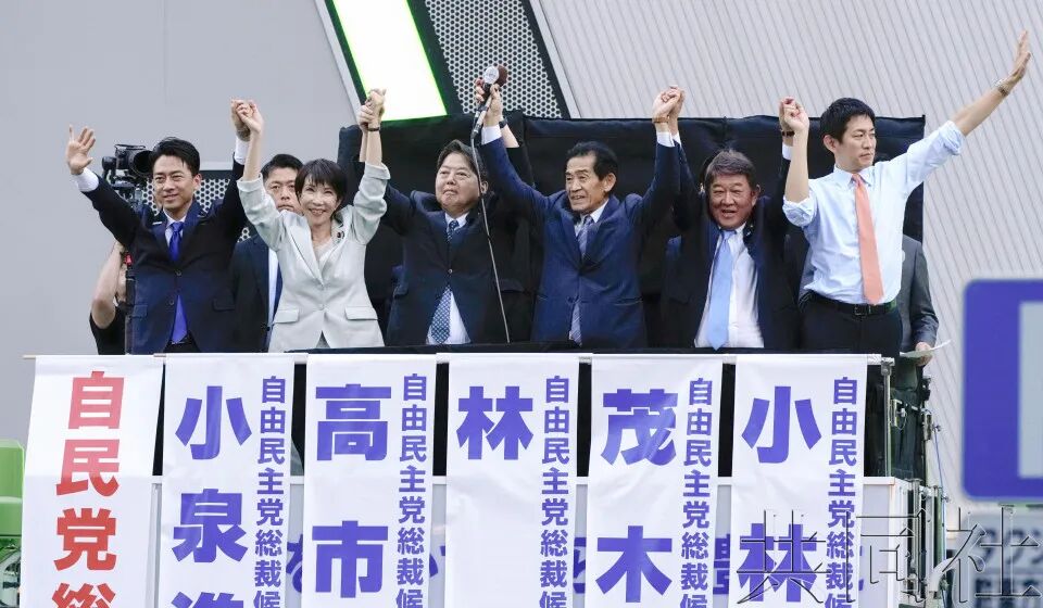 自民党总裁选举的三个剧本，都无法回避选后一大难题 · 图1